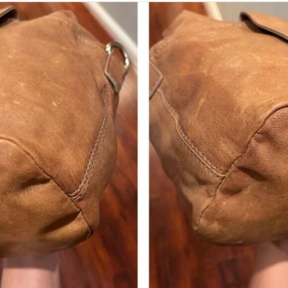 GIVENCHY Borse Distressed Leather Satchel Tote Bag - Picture 7 of 10